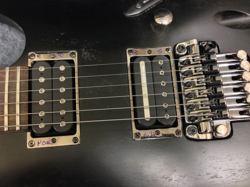 Dimarzio Pickups in Guitar